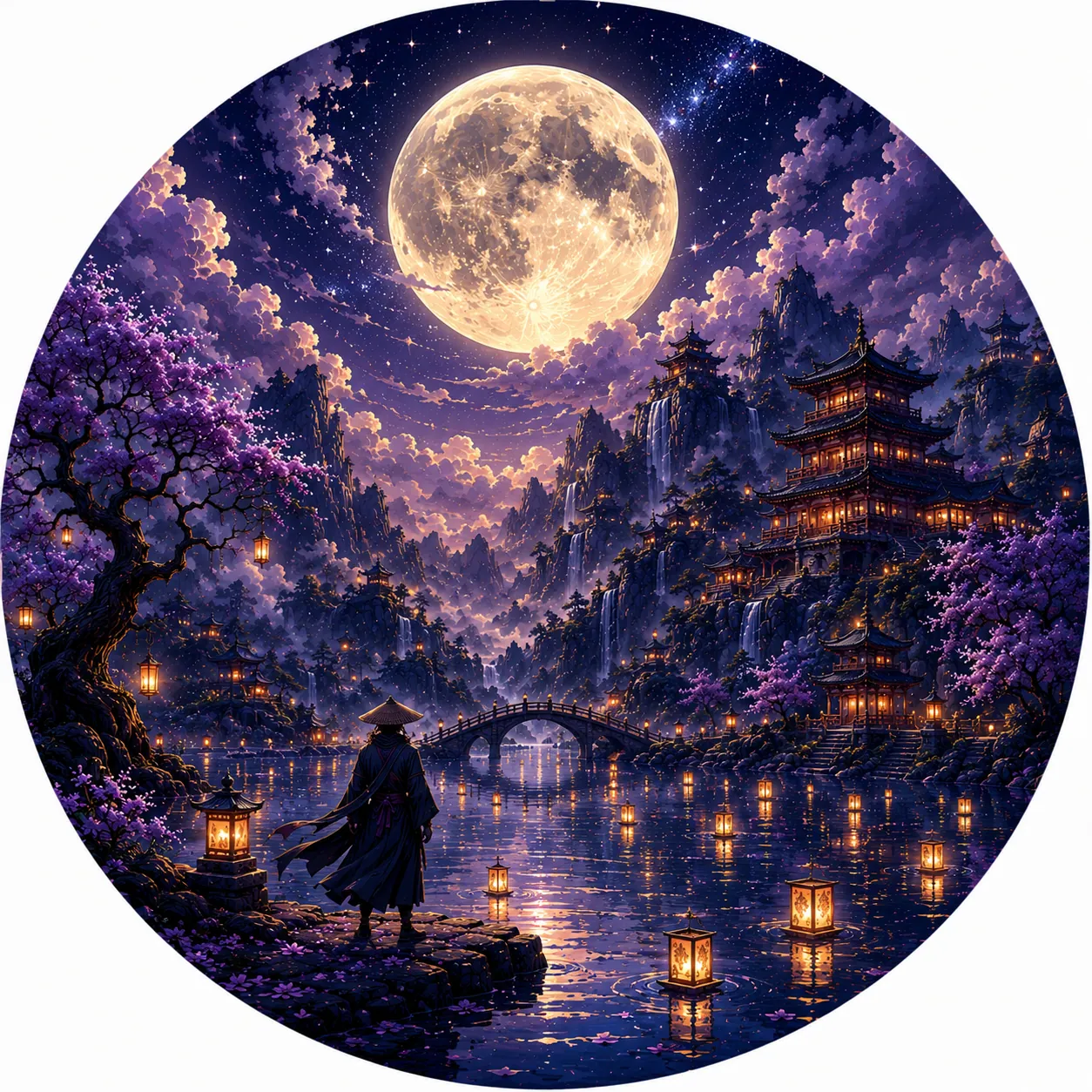 Purple Moon Bridge