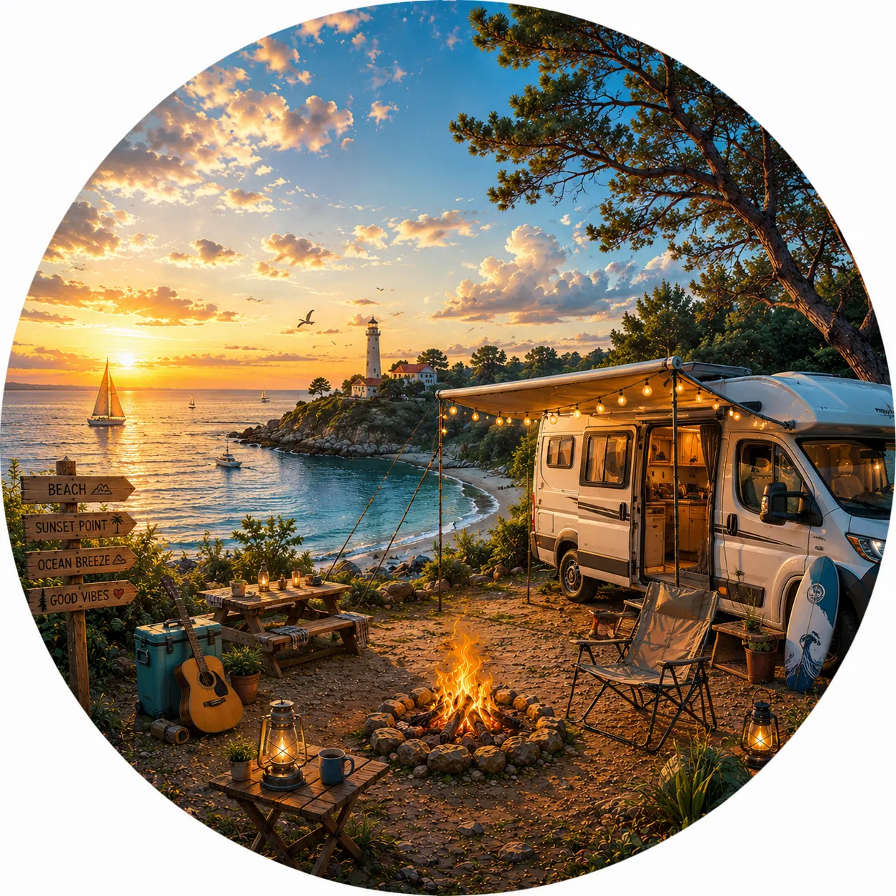 Coastal Caravan Camp